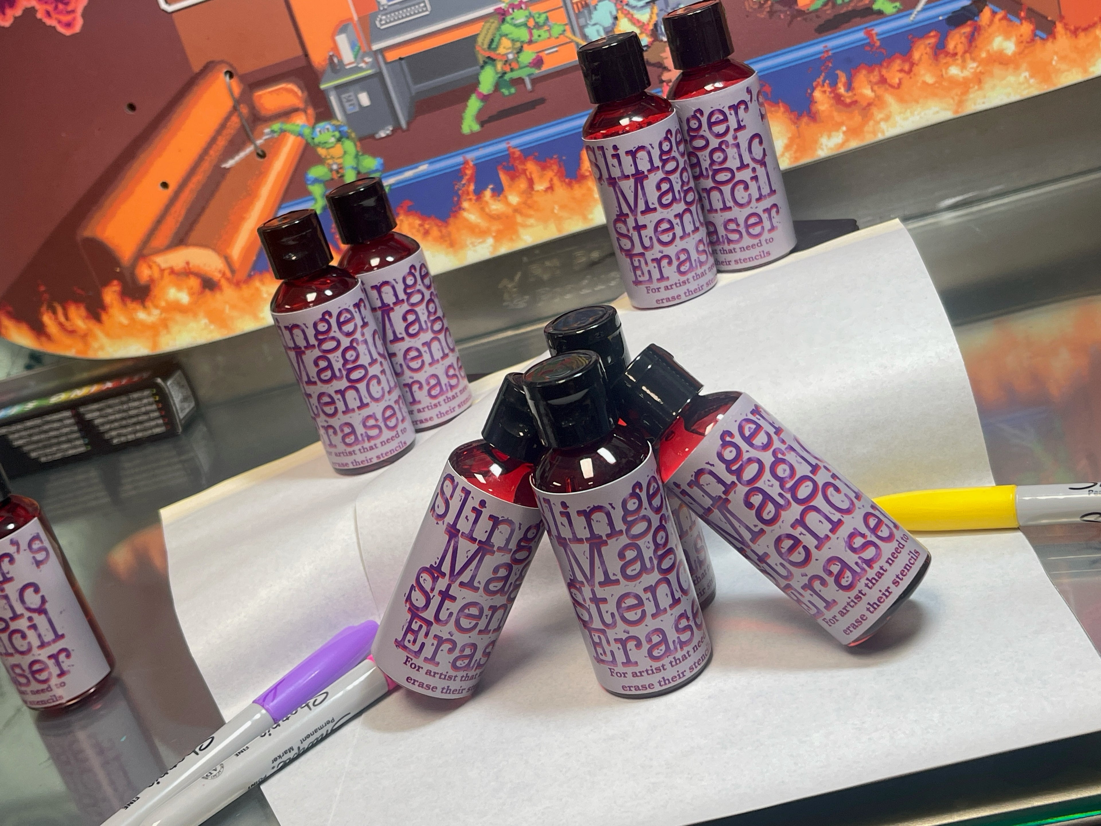 Slinger's Magic Stencil Remover