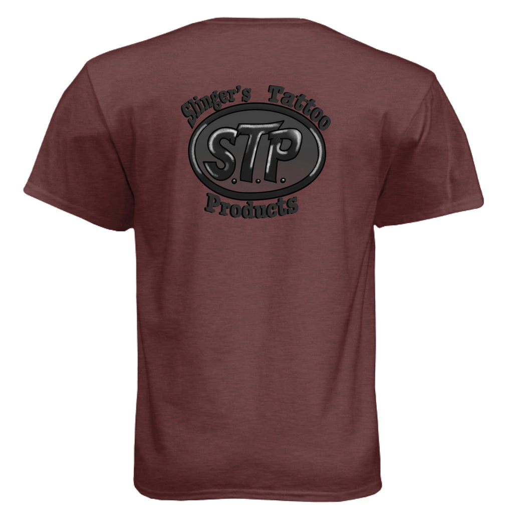 Heather Maroon - BACK