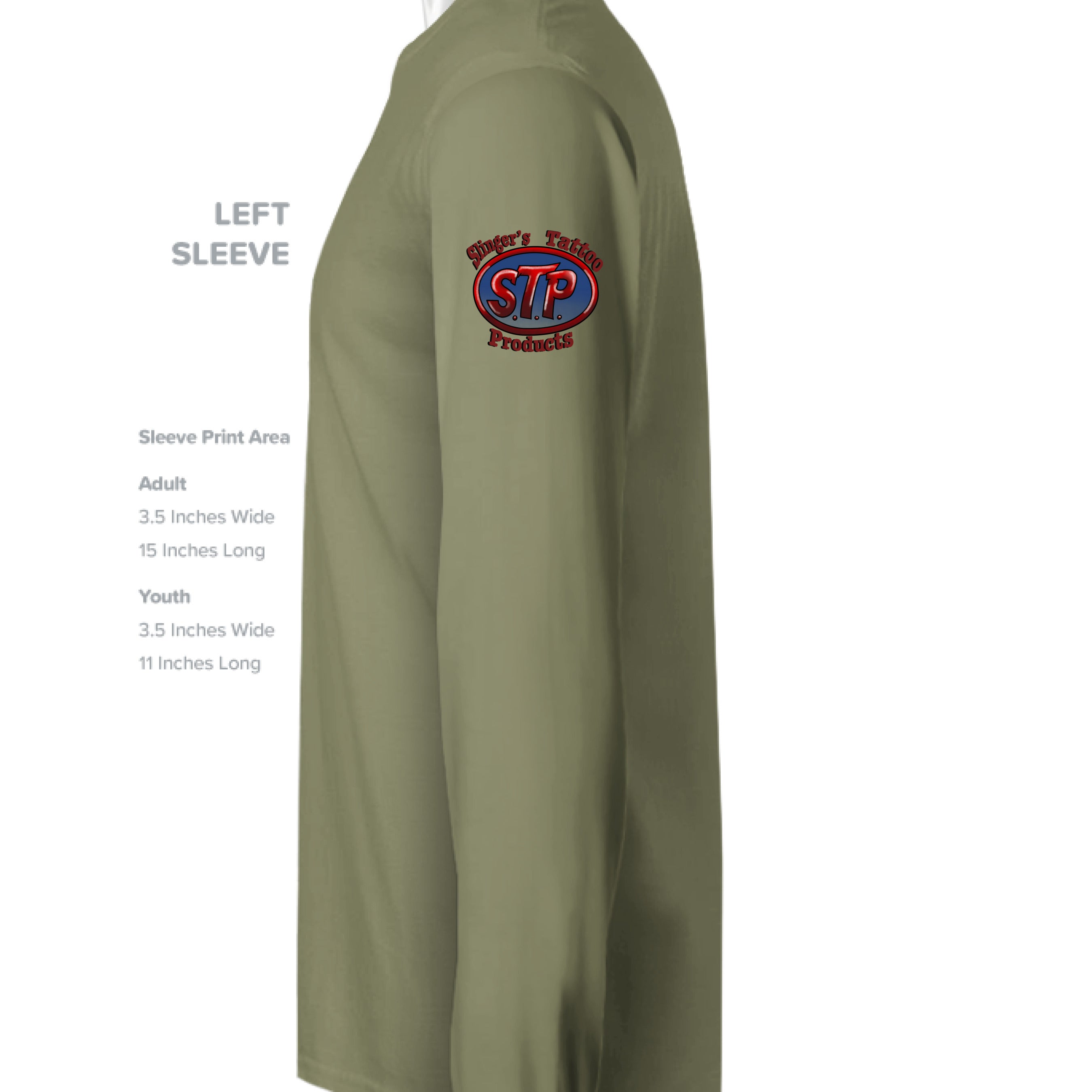 Olive Drab Grn - SLEEVE_LEFT