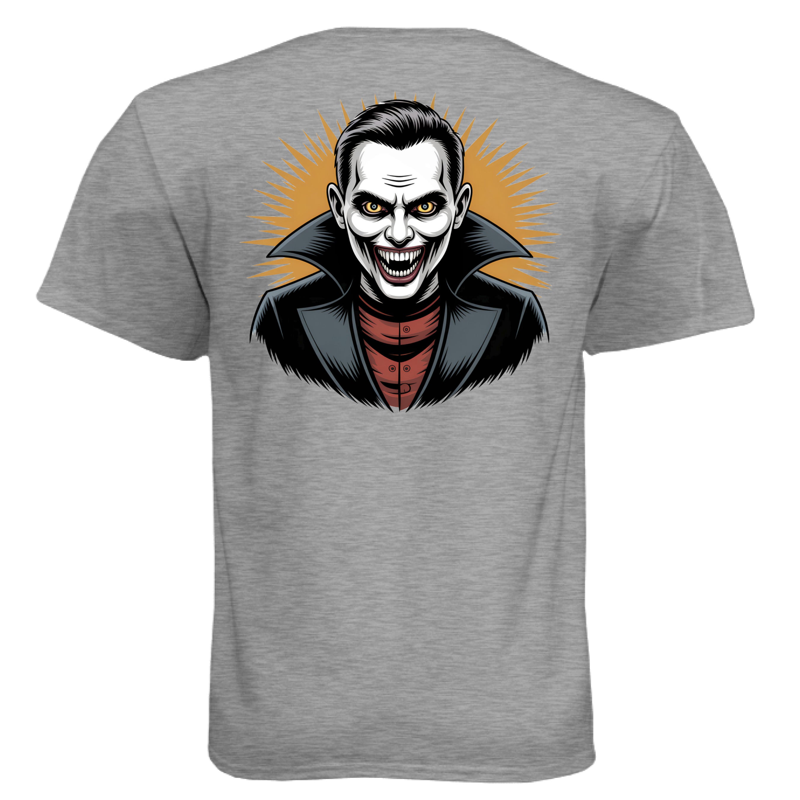 Dark Heather Grey (60/40) - BACK