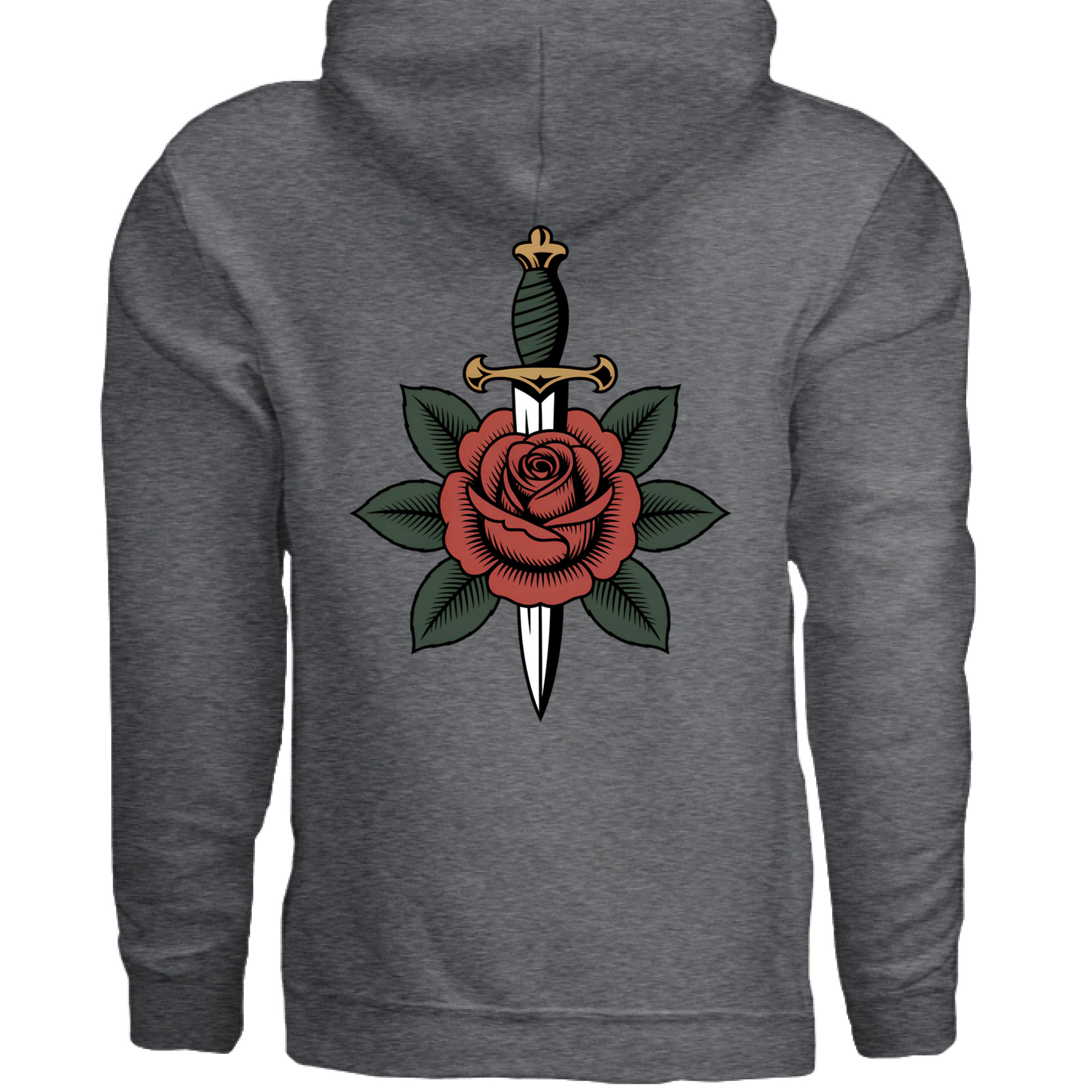DARK HEATHER - BACK