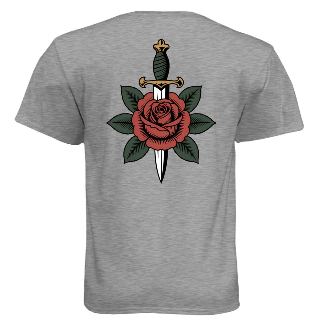 Dark Heather Grey (60/40) - BACK