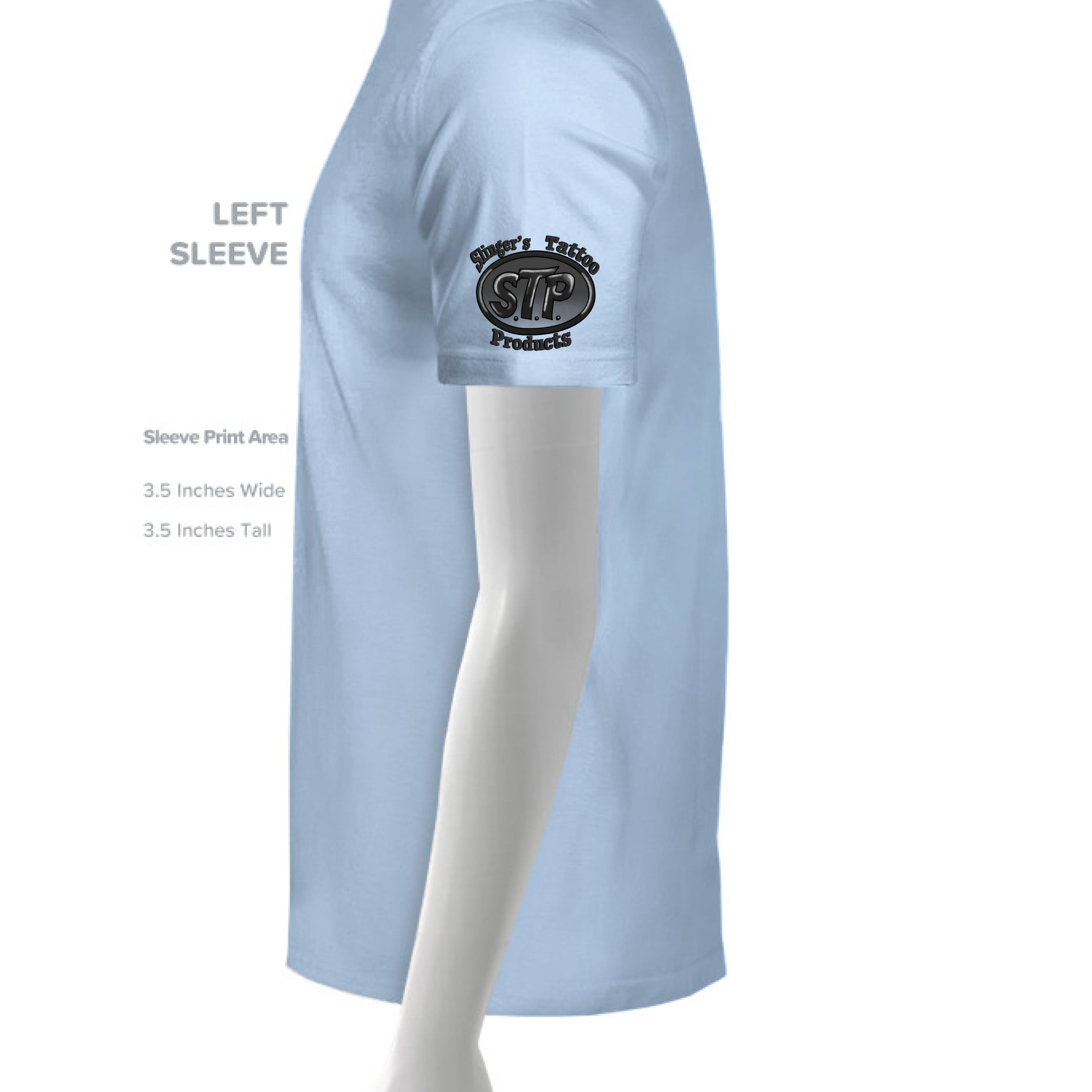 LIGHT BLUE - SLEEVE_LEFT