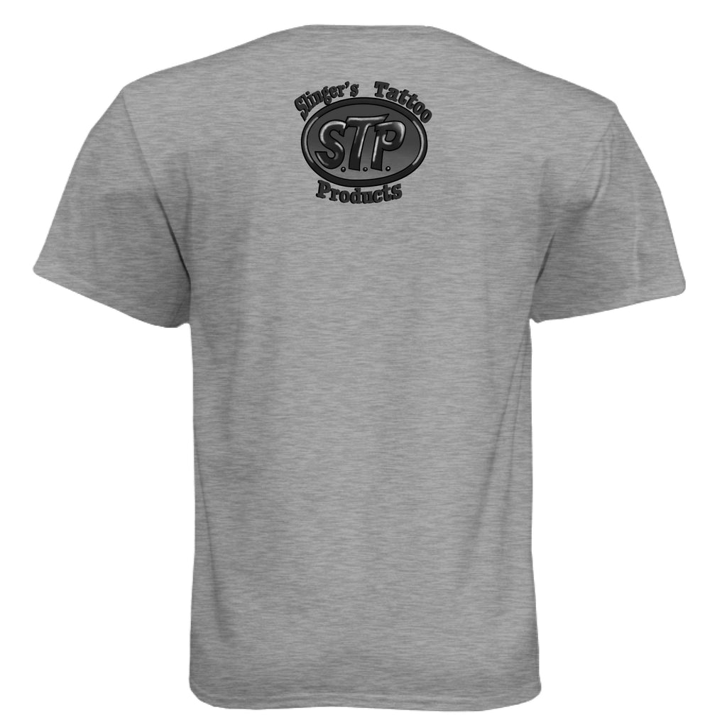 Dark Heather Grey (60/40) - BACK