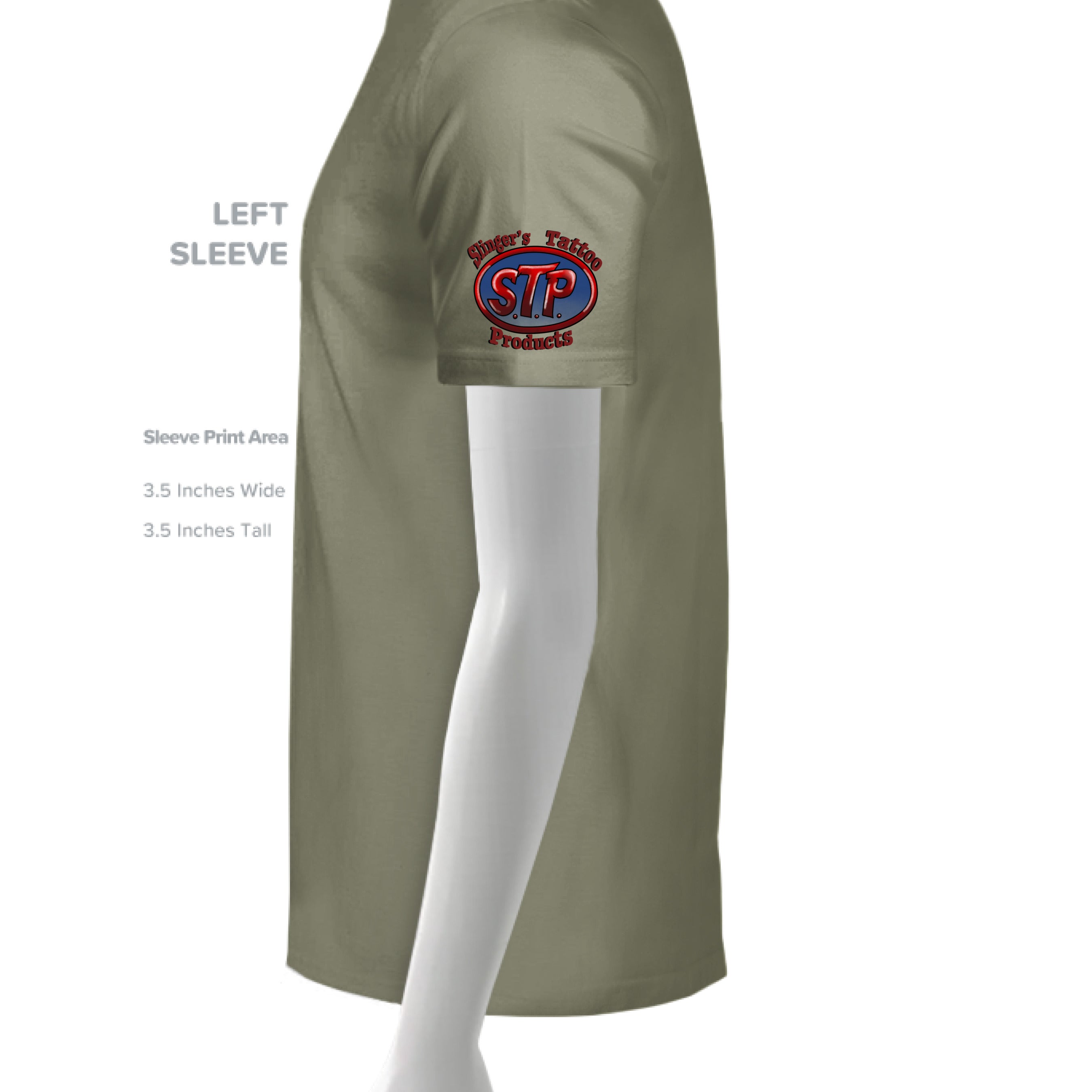 Light Olive - SLEEVE_LEFT