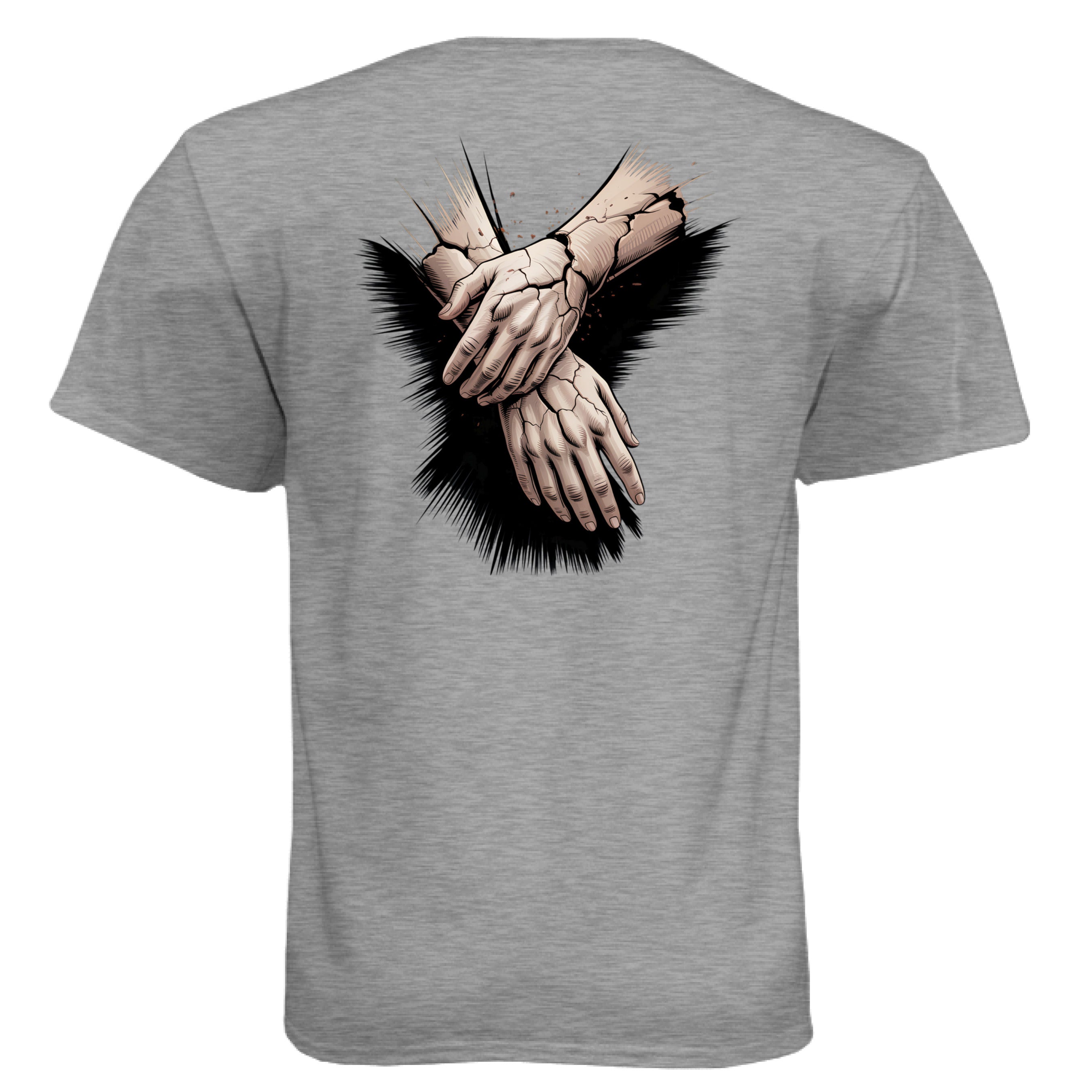 Dark Heather Grey (60/40) - BACK