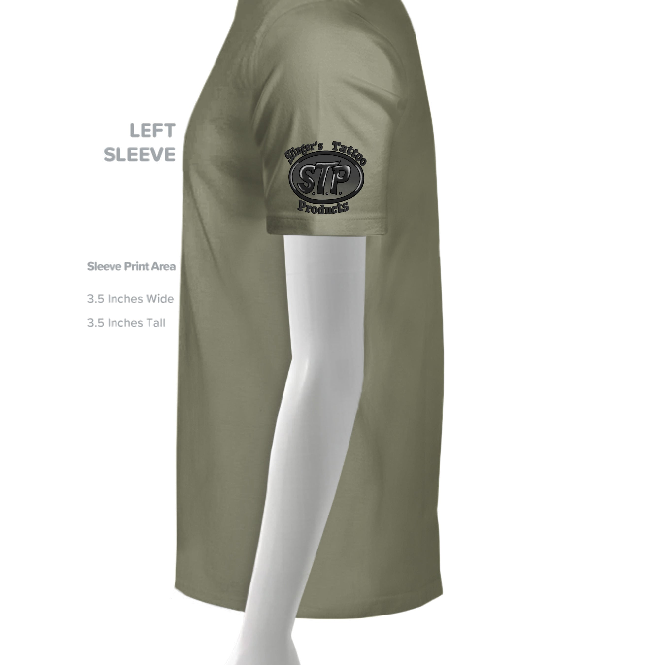Light Olive - SLEEVE_LEFT