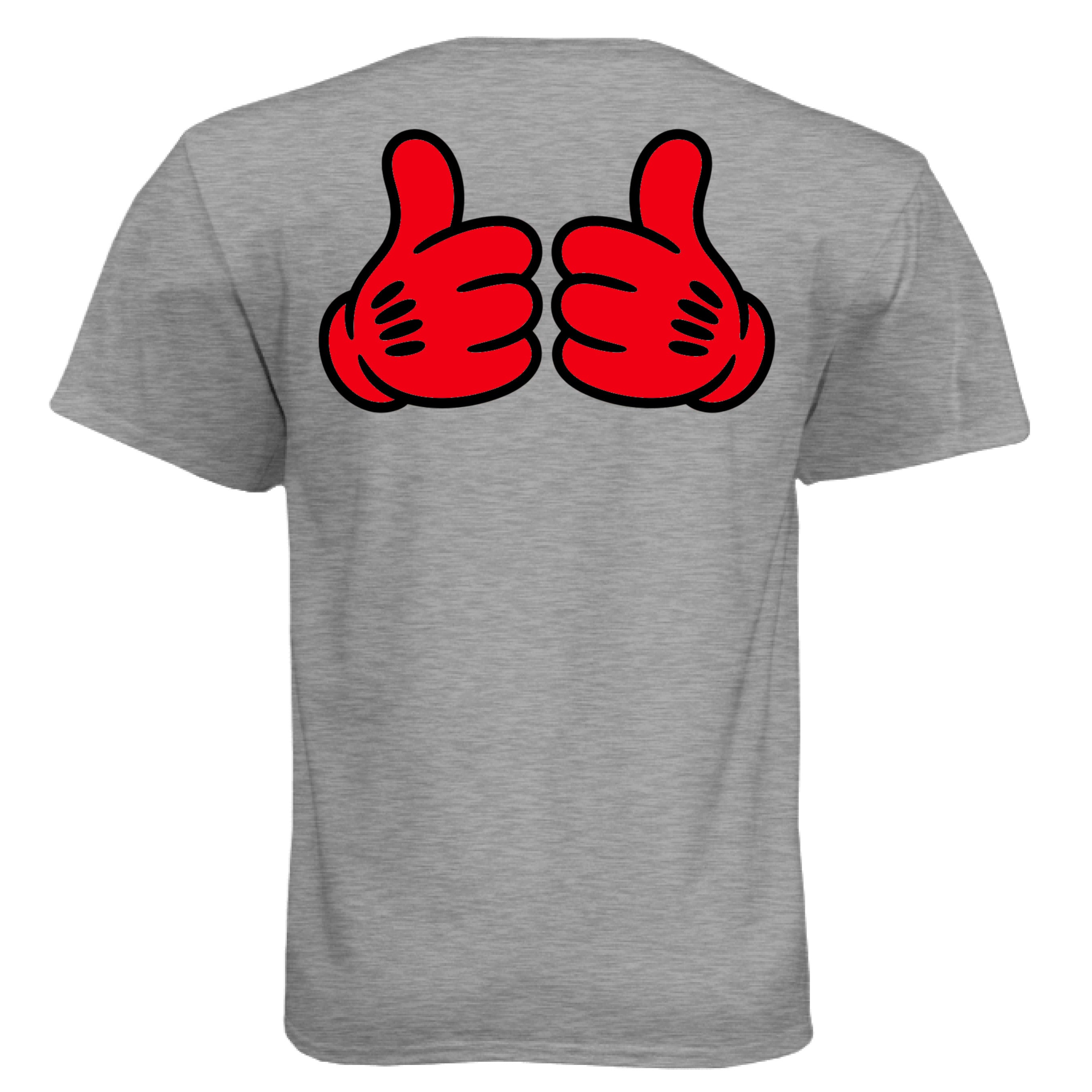 Dark Heather Grey (60/40) - BACK